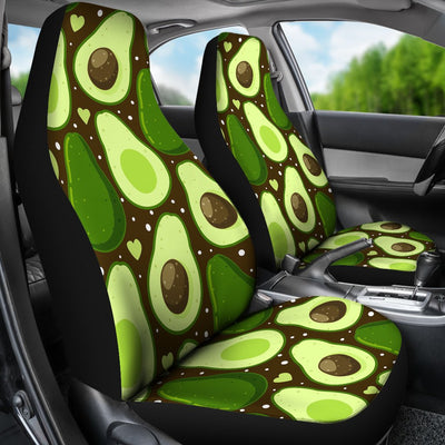 Avocado Pattern Print Design AC04 Universal Fit Car Seat Covers