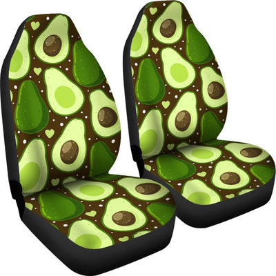 Avocado Pattern Print Design AC04 Universal Fit Car Seat Covers