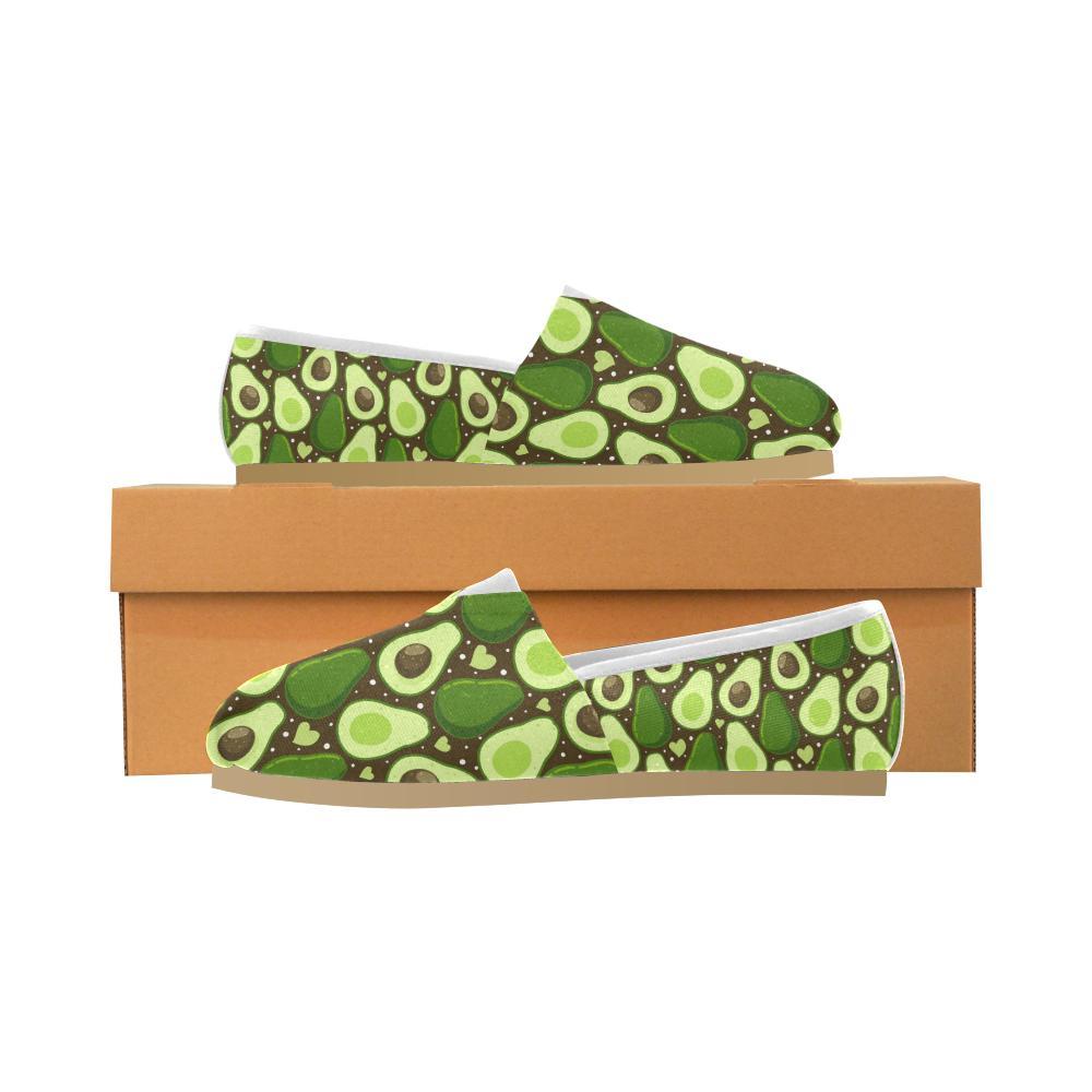 Avocado Pattern Print Design AC04 Women Casual Shoes-JorJune.com