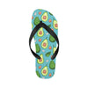 Avocado Pattern Print Design AC05 Flip Flops-JorJune