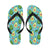 Avocado Pattern Print Design AC05 Flip Flops-JorJune