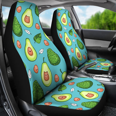 Avocado Pattern Print Design AC05 Universal Fit Car Seat Covers