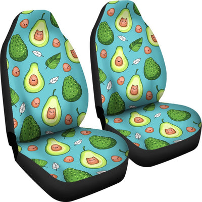 Avocado Pattern Print Design AC05 Universal Fit Car Seat Covers