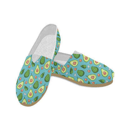 Avocado Pattern Print Design AC05 Women Casual Shoes-JorJune.com