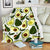 Avocado Pattern Print Design AC06 Fleece Blankete