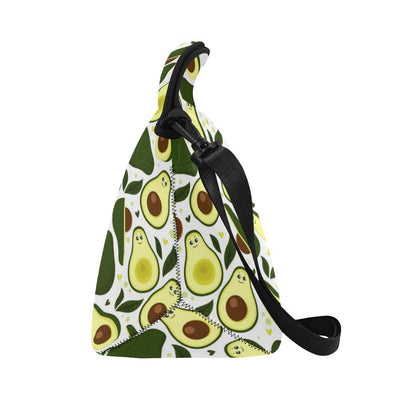 Avocado Pattern Print Design AC06 Neoprene Lunch Bag-JorJune