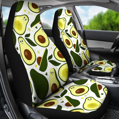 Avocado Pattern Print Design AC06 Universal Fit Car Seat Covers
