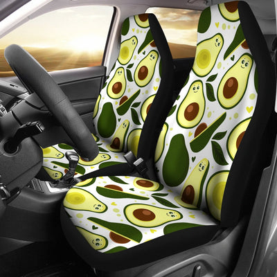 Avocado Pattern Print Design AC06 Universal Fit Car Seat Covers