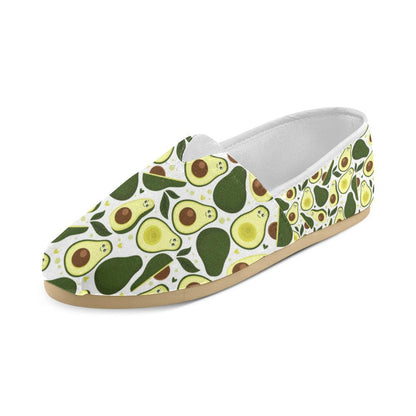 Avocado Pattern Print Design AC06 Women Casual Shoes-JorJune.com