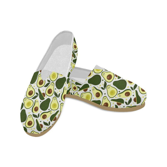 Avocado Pattern Print Design AC06 Women Casual Shoes-JorJune.com