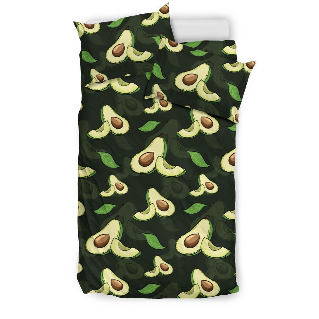 Avocado Pattern Print Design AC07 Duvet Cover Bedding Set-JORJUNE.COM