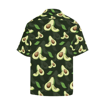 Avocado Pattern Print Design AC07 Men Hawaiian Shirt-JorJune