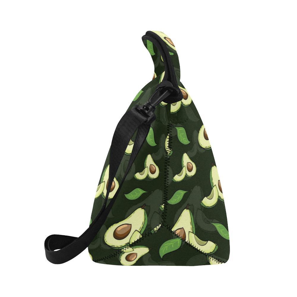 Avocado Pattern Print Design AC07 Neoprene Lunch Bag-JorJune