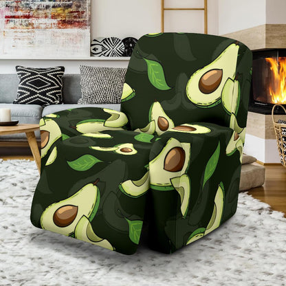 Avocado Pattern Print Design AC07 Recliner Slipcover-JORJUNE.COM