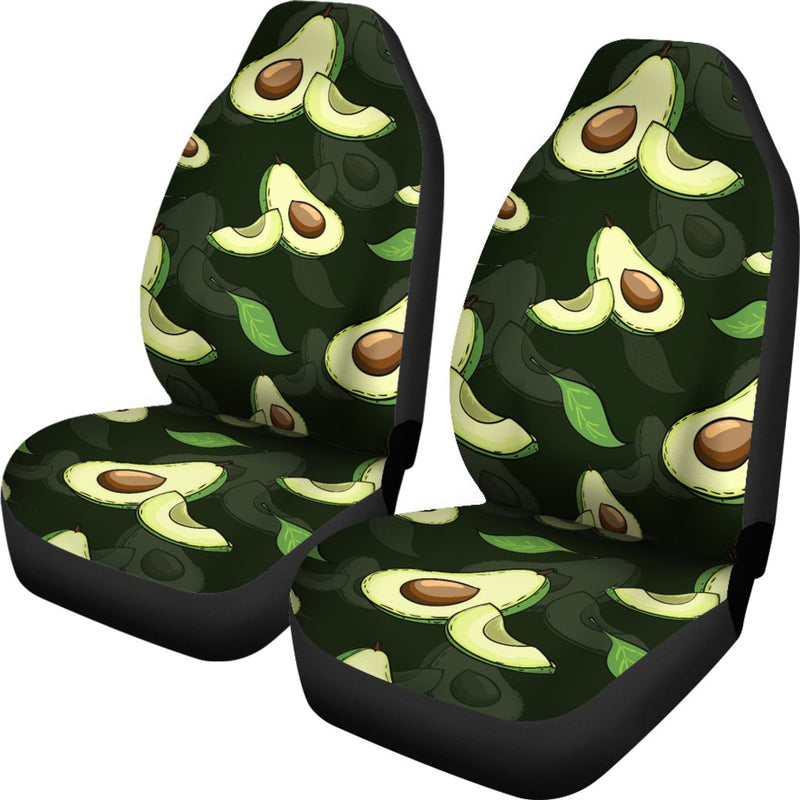 Avocado Pattern Print Design AC07 Universal Fit Car Seat Covers