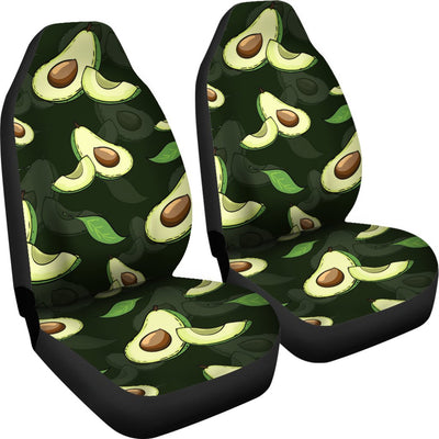 Avocado Pattern Print Design AC07 Universal Fit Car Seat Covers