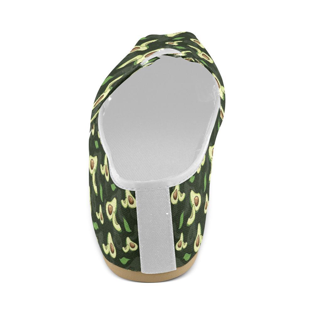Avocado Pattern Print Design AC07 Women Casual Shoes-JorJune.com