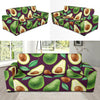 Avocado Pattern Print Design AC08 Sofa Slipcover-JORJUNE.COM