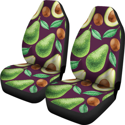 Avocado Pattern Print Design AC08 Universal Fit Car Seat Covers