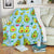 Avocado Pattern Print Design AC09 Fleece Blankete