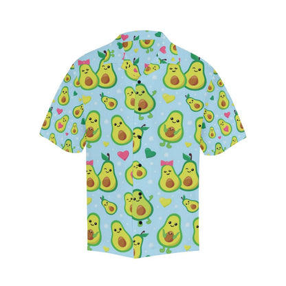 Avocado Pattern Print Design AC09 Men Hawaiian Shirt-JorJune