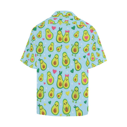 Avocado Pattern Print Design AC09 Men Hawaiian Shirt-JorJune