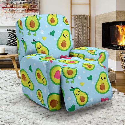 Avocado Pattern Print Design AC09 Recliner Slipcover-JORJUNE.COM