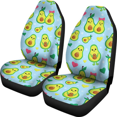 Avocado Pattern Print Design AC09 Universal Fit Car Seat Covers