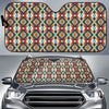 Aztec Pattern Print Design 01 Car Sun Shade-JORJUNE.COM