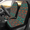 Aztec Pattern Print Design 04 Car Seat Covers (Set of 2)-JORJUNE.COM
