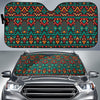 Aztec Pattern Print Design 04 Car Sun Shade-JORJUNE.COM