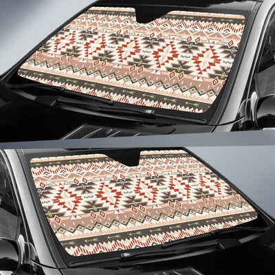 Aztec Pattern Print Design 05 Car Sun Shade-JORJUNE.COM