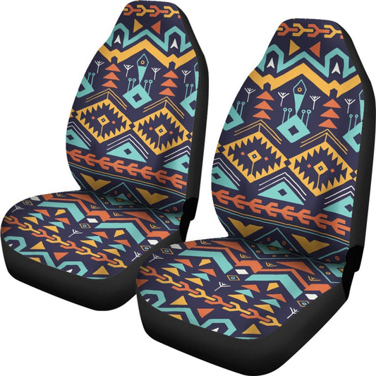 Aztec Style Print Pattern Universal Fit Car Seat Covers