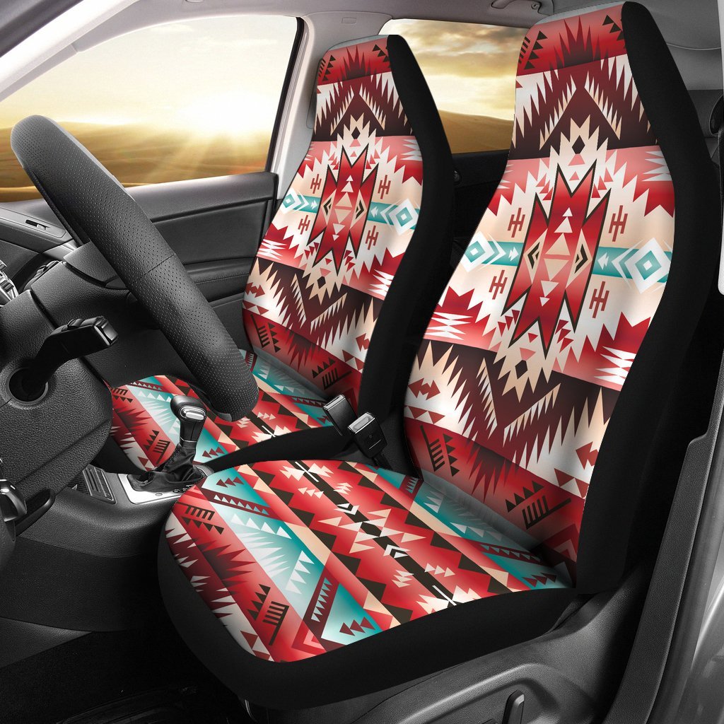Aztec Western Style Print Pattern Universal Fit Car Seat Covers