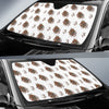 Aztec Wolf Pattern Print Design 02 Car Sun Shade-JORJUNE.COM