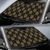 Aztec Wolf Pattern Print Design 04 Car Sun Shade-JORJUNE.COM