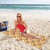 Maracas Print Design LKS403 Beach Towel 32" x 71"