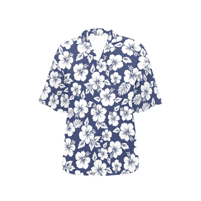 Hibiscus Pattern Print Design HB012 Women's Hawaiian Shirt