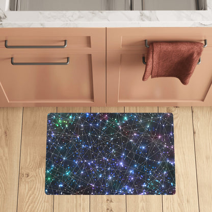 Cosmic Pattern Print Design 01 Kitchen Mat