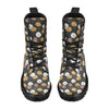 Daisy Pattern Print Design DS04 Women's Boots