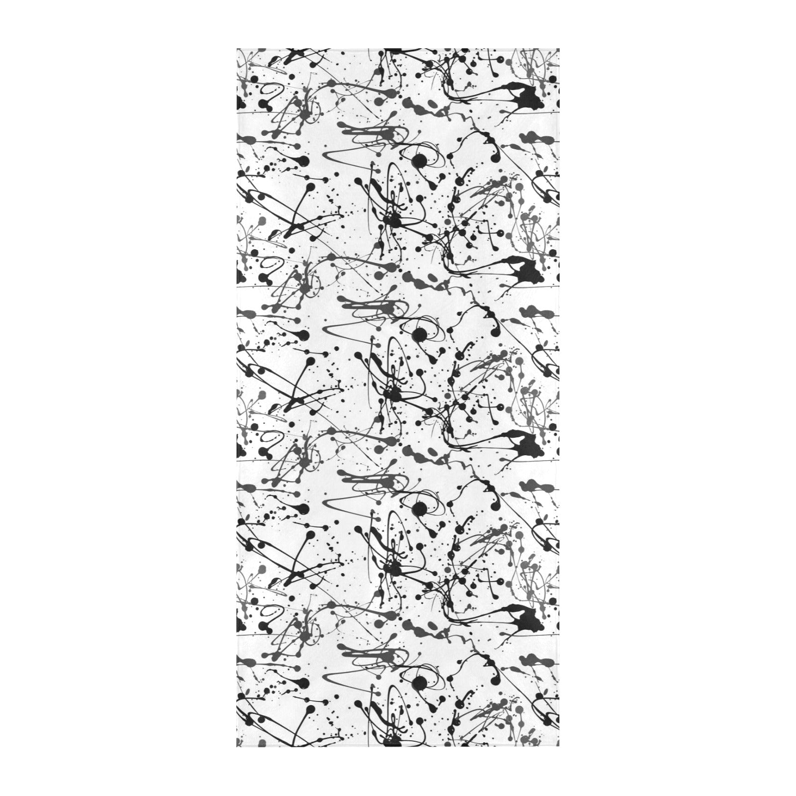 Splatter Print Design LKS305 Beach Towel 32" x 71"