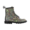 Camouflage Realistic Tree Print Women's Boots