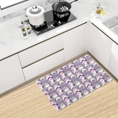 Chihuahua Happy Pattern Kitchen Mat