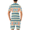 Aztec Pattern Print Design 02 Men's Romper