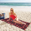 Shrimp Print Design LKS303 Beach Towel 32" x 71"