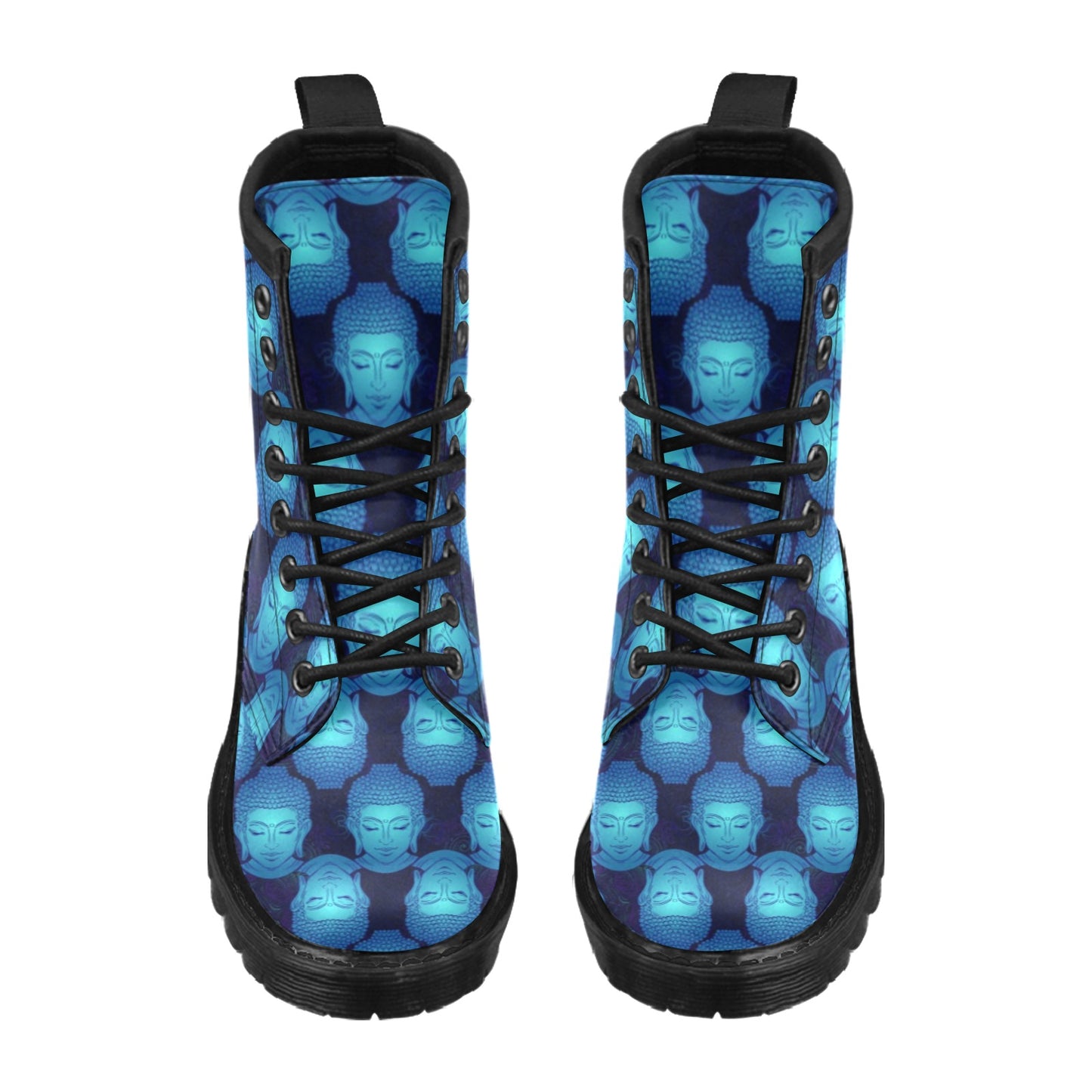Buddha Head Mandala Women's Boots