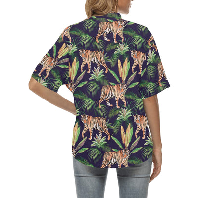 Tiger Jungle Women's Hawaiian Shirt