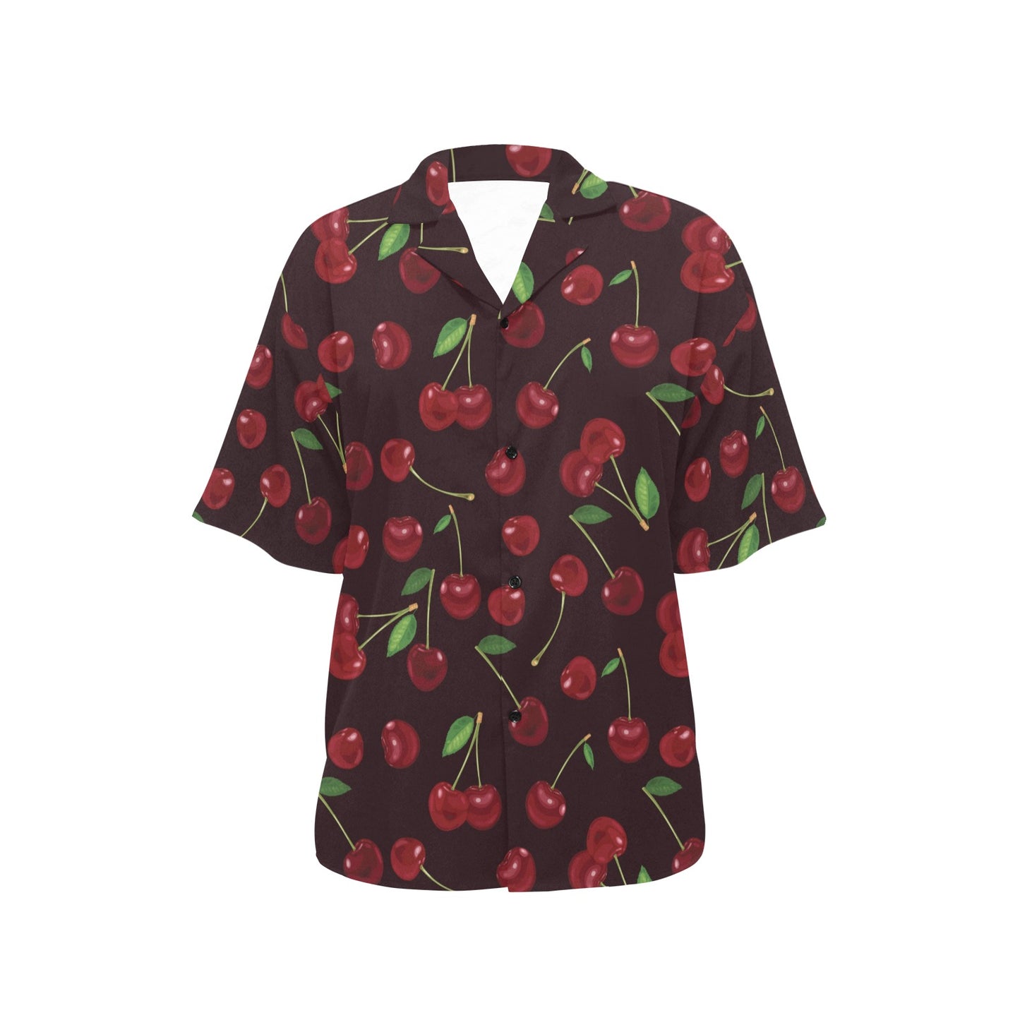 Cherry Fresh Pattern Women's Hawaiian Shirt