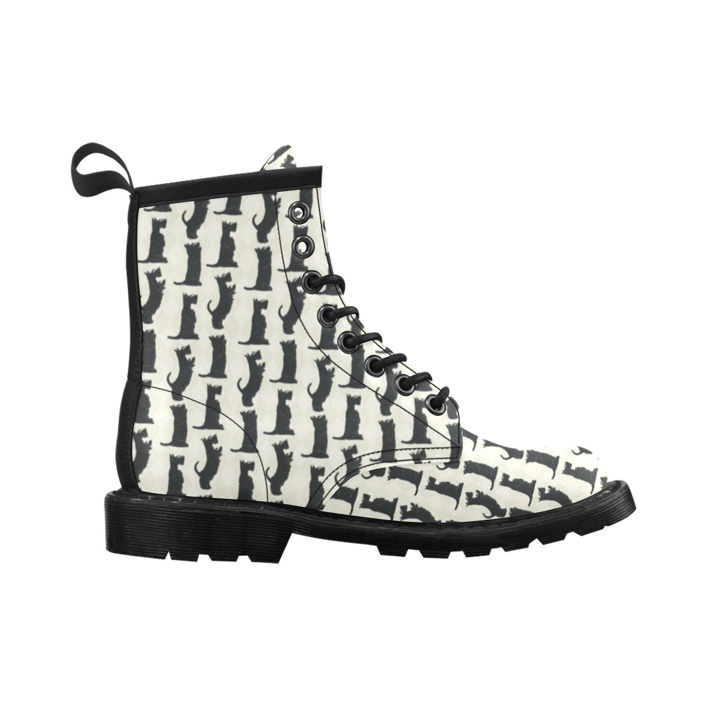 Scottish Terriers Print Design LKS309 Women's Boots