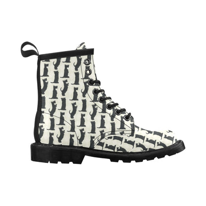 Scottish Terriers Print Design LKS309 Women's Boots